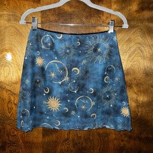 Horoscope Celestial Mini Skirt